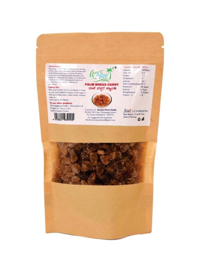 Ancient Pure Palm Sugar Candy-Gold (Panakalkandu) 200g (Pack of 2)