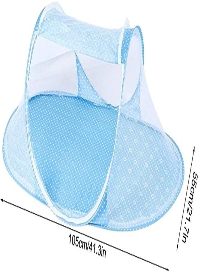 Goolsky - Goolsky Crib Netting,Baby Bedding Portable Baby Mosquito Net ,Insect Screen, Ultralight, Folding Design for Dining Tables for Children Summer Supplies, Mosquito Net Crib Netting Kid Folding Baby Beddi - Image 1
