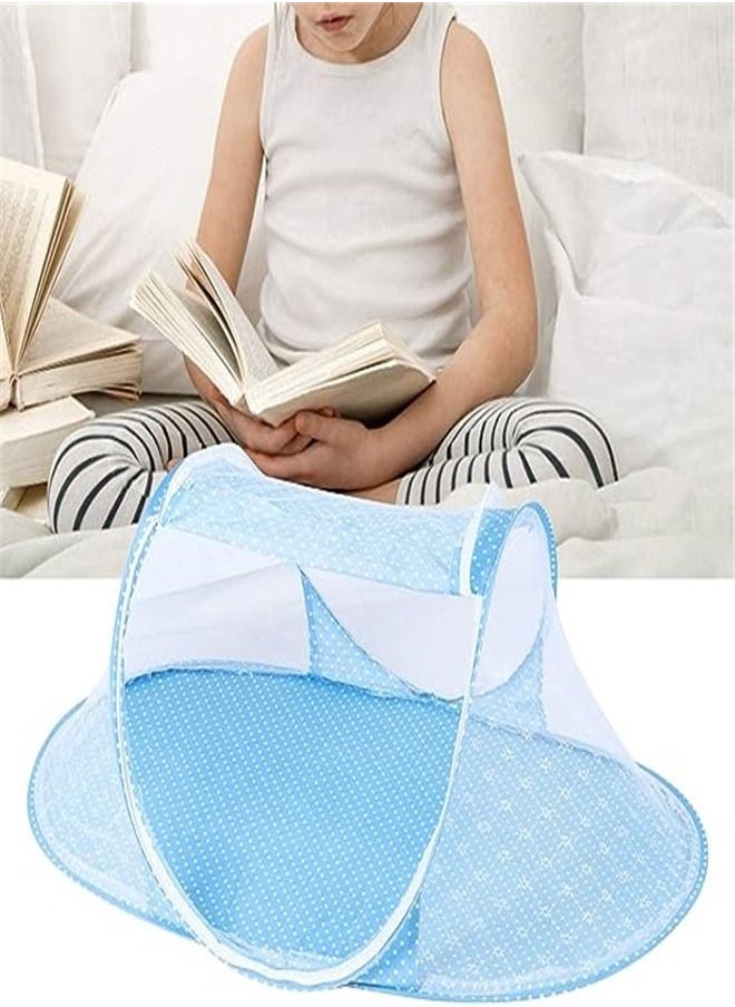 Goolsky - Goolsky Crib Netting,Baby Bedding Portable Baby Mosquito Net ,Insect Screen, Ultralight, Folding Design for Dining Tables for Children Summer Supplies, Mosquito Net Crib Netting Kid Folding Baby Beddi - Image 1