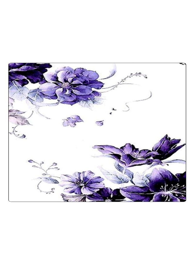 RKN Printed Anti-Slip Gaming Mouse Pad Purple/White/Black