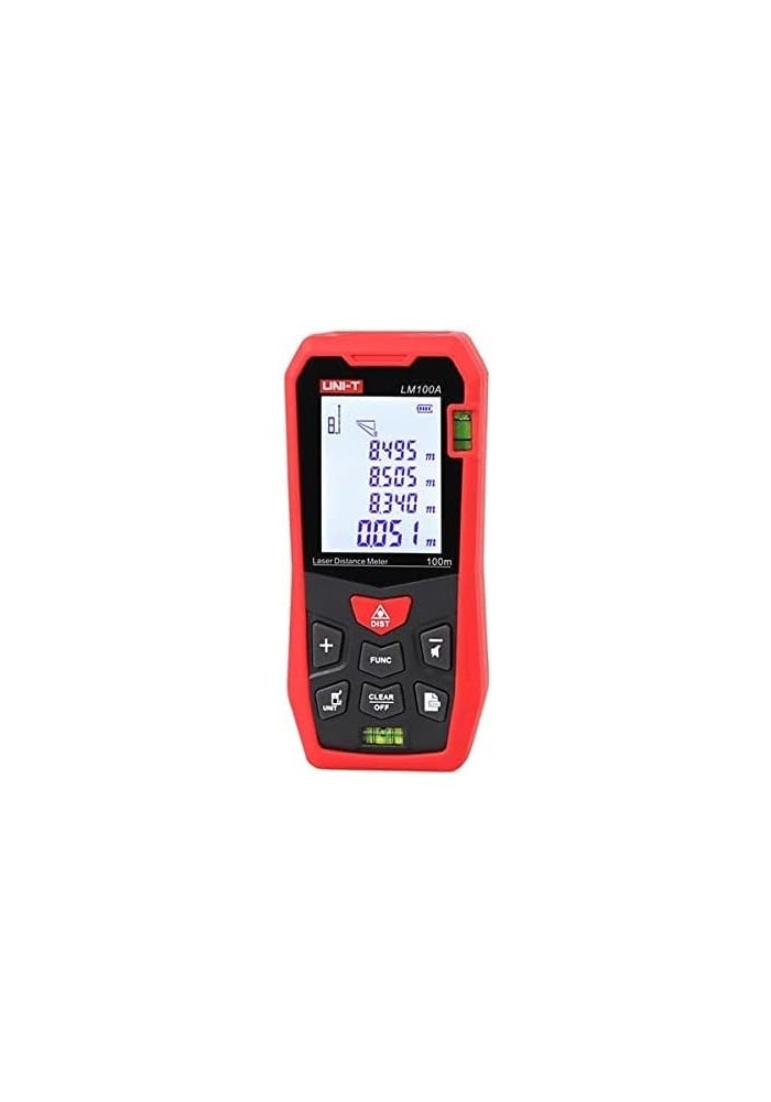 UNI-T Uni-T LM100A Portable Digital Laser Distance Meter - Image 2