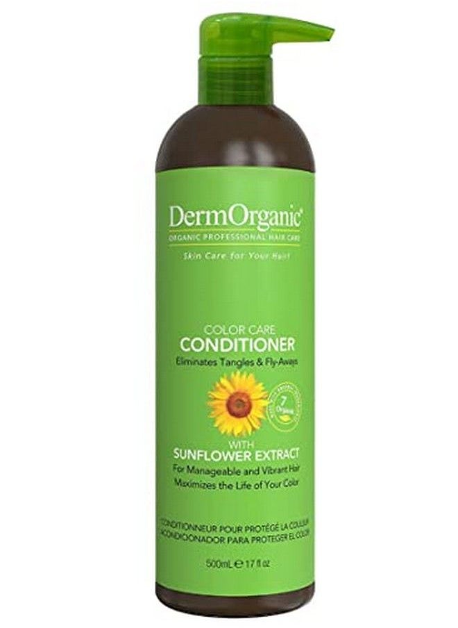 DermOrganic - Color Care Conditioner With Sunflower Antifade Extract 17 Fl.Oz. (Packaging May Vary) - Image 1