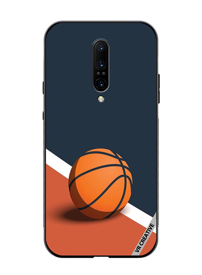 VR CREATIVE Protective Case Cover For OnePlus 7 Pro Basketball Design Multicolour - Image 1