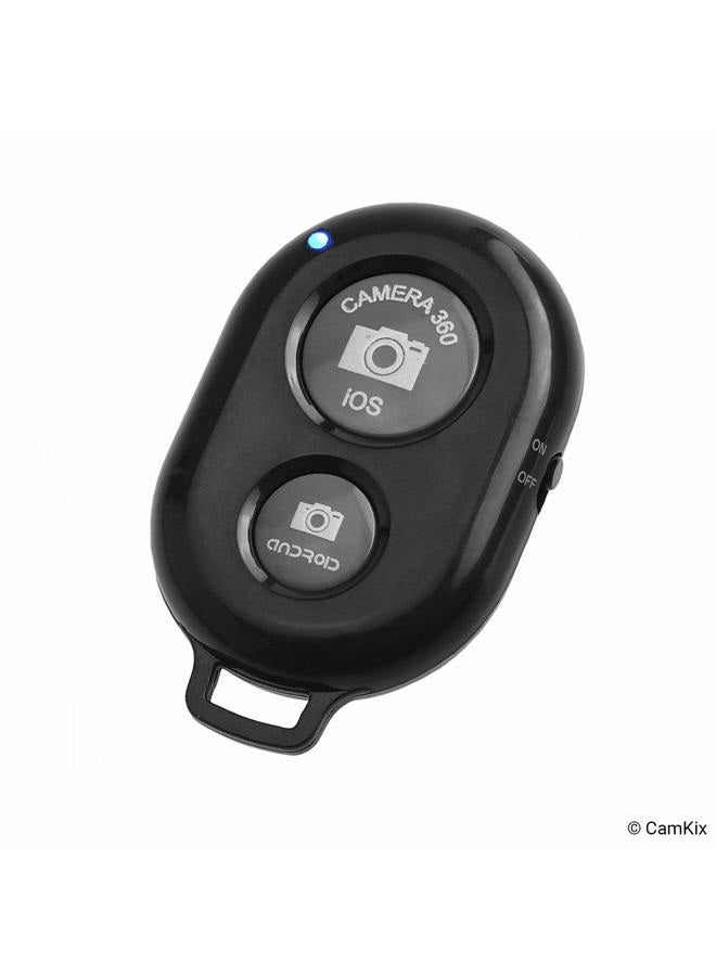 CamKix Camera Shutter Remote Control with Bluetooth Wireless Technology - Black - Lanyard with Detachable Ring Mount - Capture Pictures/Video Wirelessly at 30 ft Compatible with iPhone/Android - Image 3