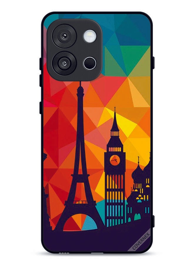 Covernex OnePlus 13s Protective Case Cover Colorful Pattern Paris - Image 1