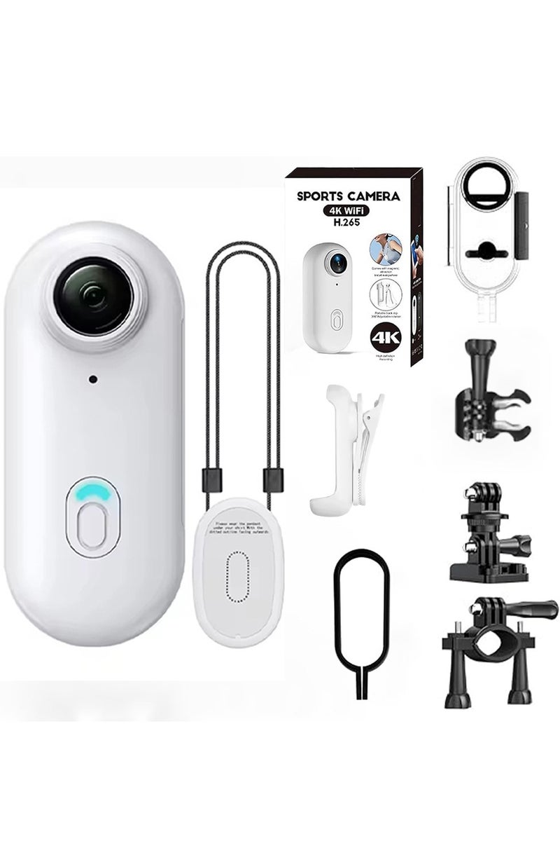 BlueFire 4K Ultra HD Thumb-Sized Action Camera – Mini Body Camera with IPX7 Waterproof Case (131ft), Magnetic Mount, 150 Min Battery, Hands-Free POV Recording for Vlogging, Cycling, Motorcycle, Helmet, Diving & Underwater Adventures - Image 1
