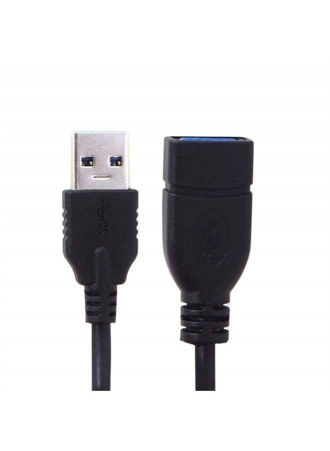 Cablecc USB 3.0 Type-A Male to USB 3.0 Type-A Female Extension Cable 20cm 5Gbps - Image 4