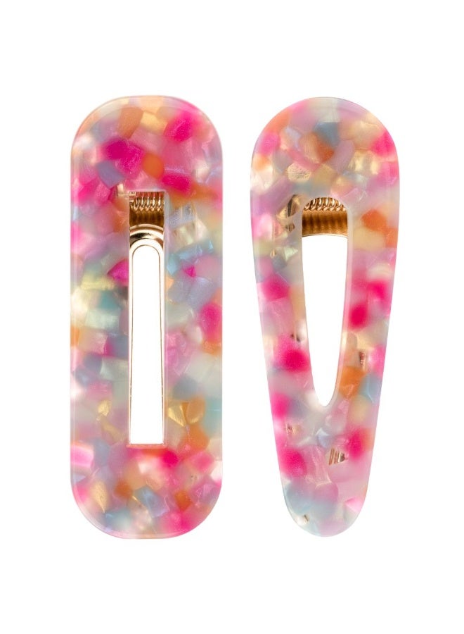 إنفيزيبوبل مشابك شعر Invisibobble Clipstar Au Soleil Dazzling Wave من Au Soleil Dazzling Wave إصدار محدود وحدتان - Image 1