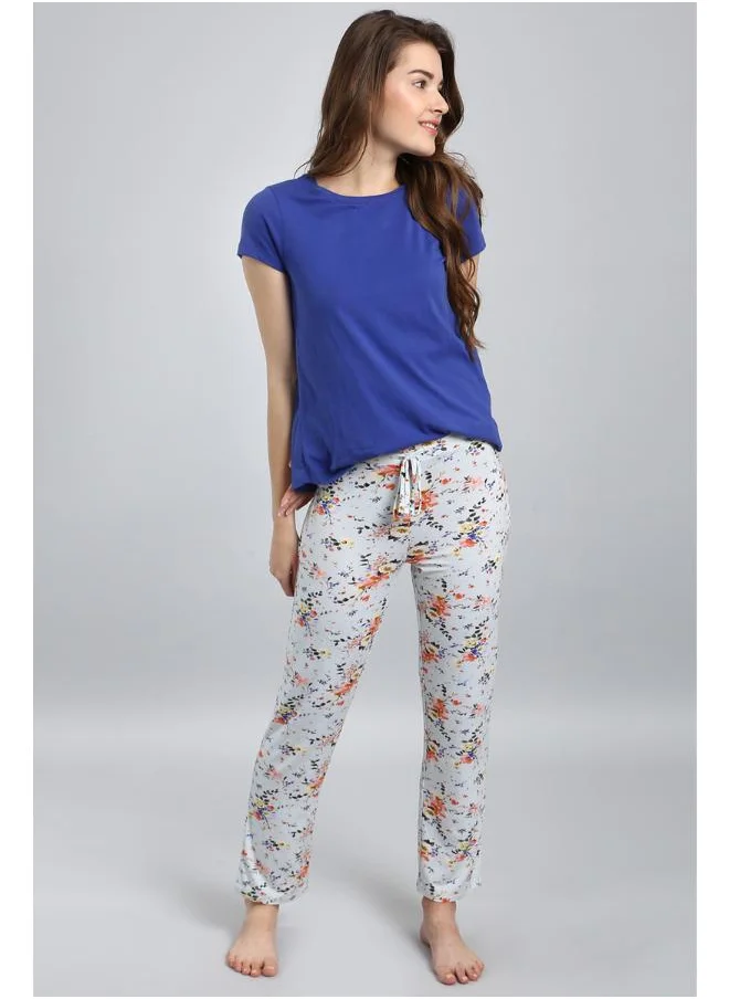 NeceSera Delicate Floral Lounge Pants