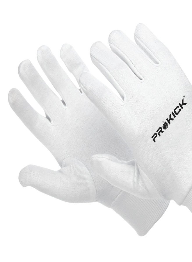 Prokick Club Inner Gloves for Cricket | Breathable & Sweat-Absorbing Cotton Inners | Comfortable Inner Gloves for Batting | Lightweight & Durable - Image 3