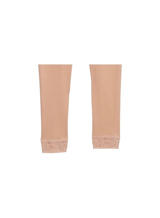 Lasso Cotton lace leggings - Image 3