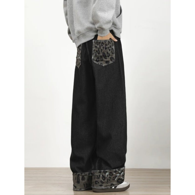 Unisex Casual Daily Denim Jeans - Image 2