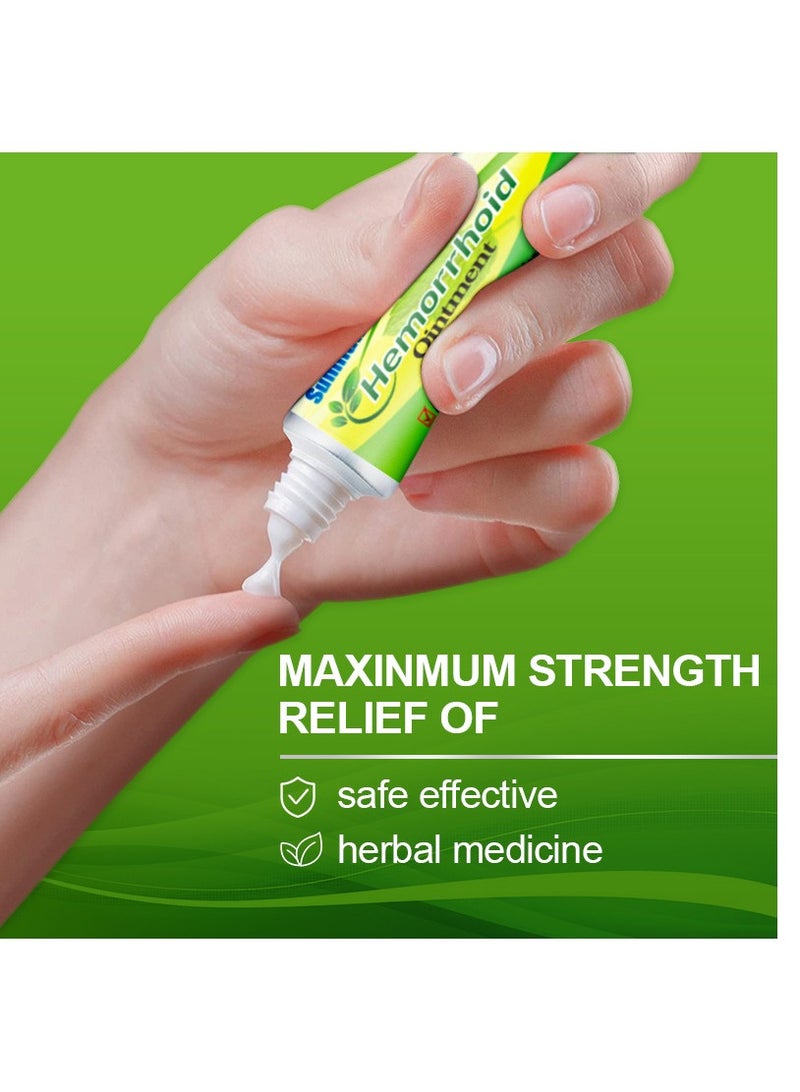 Sumifun Hemorrhoid Ointment for Relieve Perianal Itching and Treat Hemorrhoids - Image 3
