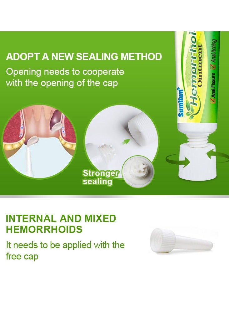 Sumifun Hemorrhoid Ointment for Relieve Perianal Itching and Treat Hemorrhoids - Image 5