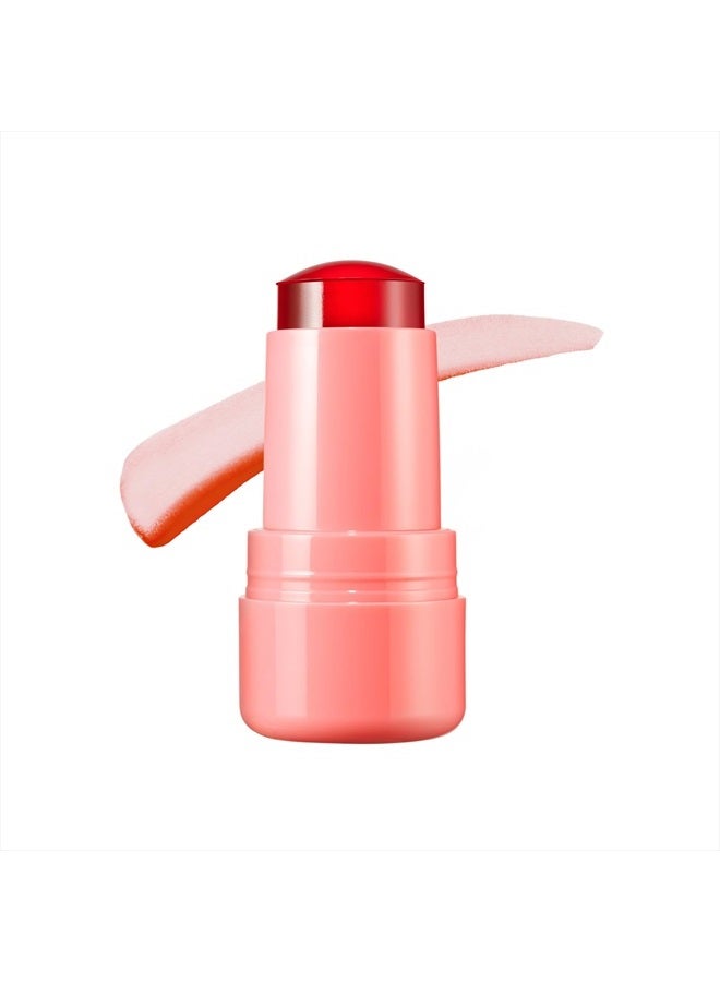 MILK MAKEUP Cooling Water Jelly Tint, Spritz (Coral) - 0.17 oz - Sheer Lip & Cheek Stain - Buildable Watercolor Finish - 1,000+ Swipes Per Stick - Vegan, Cruelty Free - Image 1