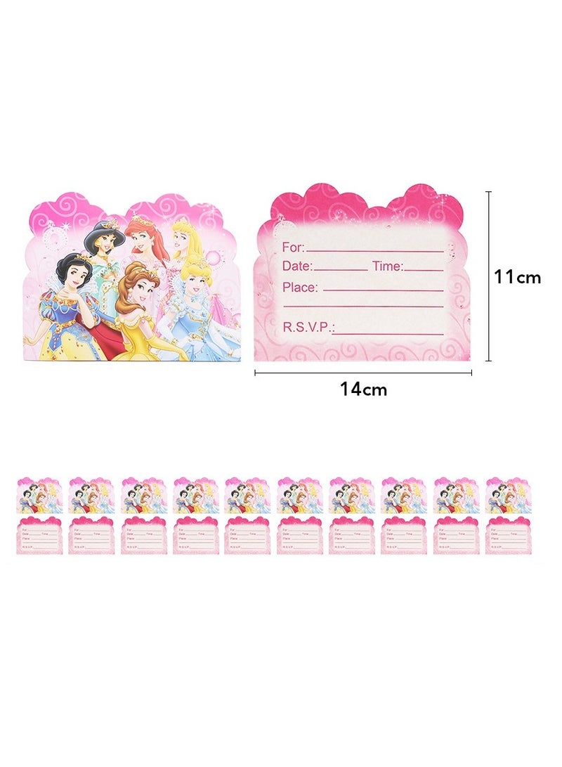 جِيجل جوي 135-pcs ستة سنو وايت موضوع الرسوم المتحركة ، عيد ميلاد الطفل الطرف اللوازم ، والأطفال الطرف الديكور مجموعة ، مجموعة أدوات المائدة الطرف ، والغذاء الصف آمنة وغير سامة - Image 2