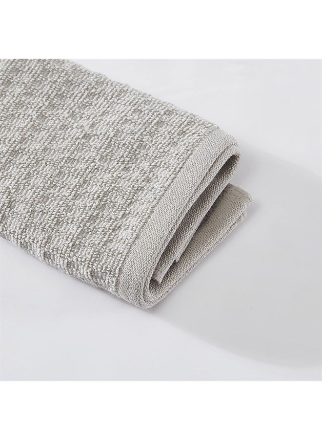 TOMMY Bahama Washcloth Set, Highly Absorbent Cotton Bathroom Decor, Low Linting & Fade Resistant (Northern Pacific Grey, 12 Piece) - Image 3