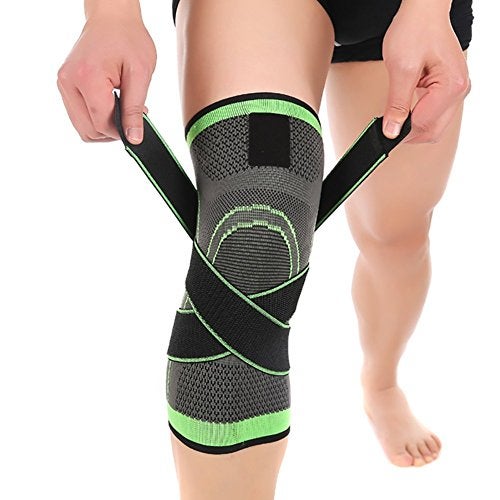 ASOONYUM Knee Sleeve,Compression Fit Support-for Joint Pain and Arthritis Relief, Improved Circulation Compression-Wear Anywhere - Single - Image 2