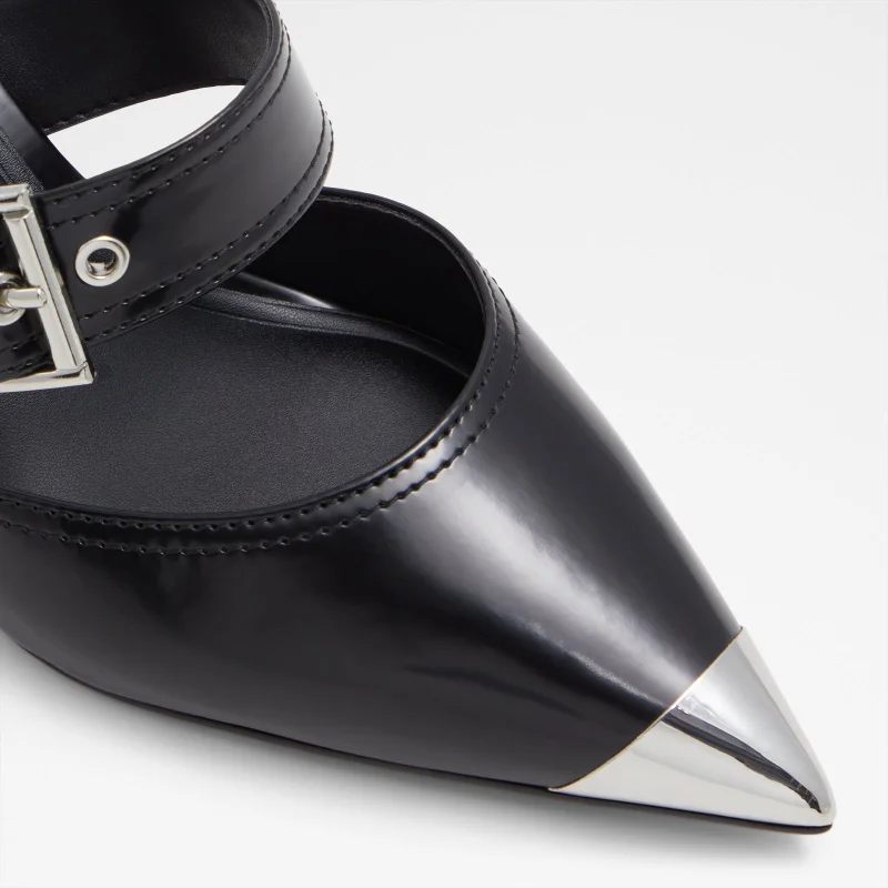 ALDO  GRETLA Buckle Detail Mule Heels for Women | Best Price UAE