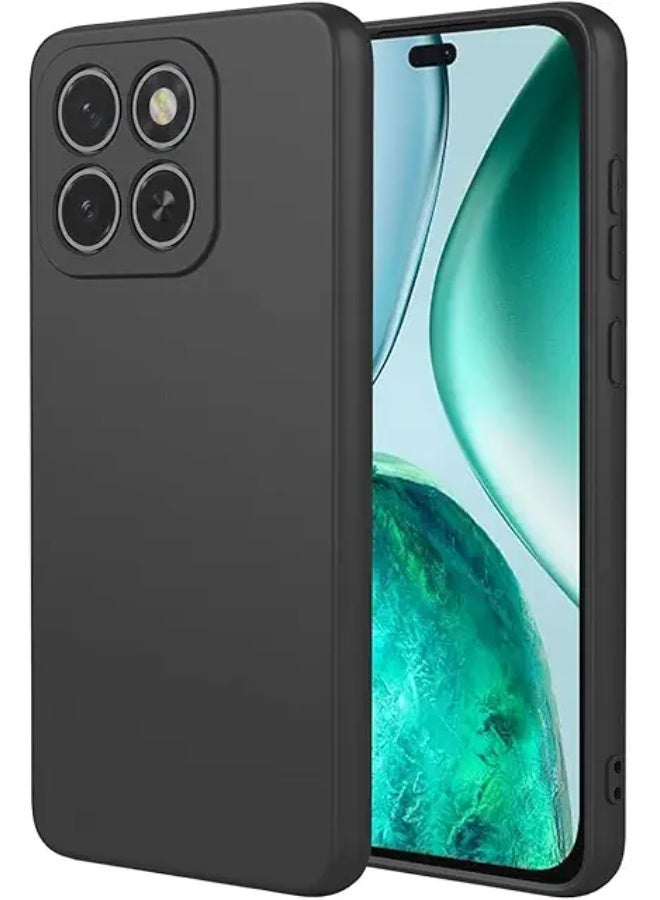 Protective Cover For Honor X8c , Slim Fit Soft Back TPU Case Flexible Silicone Cover Compatible For Honor X8c - Black