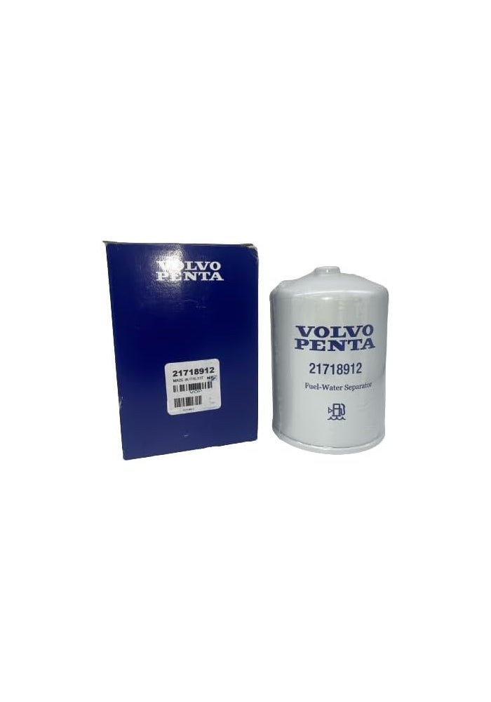 Volvo Penta Genuine OEM 21718912 Fuel Filter Diesel Separator for D4 D6 Engines - Image 1