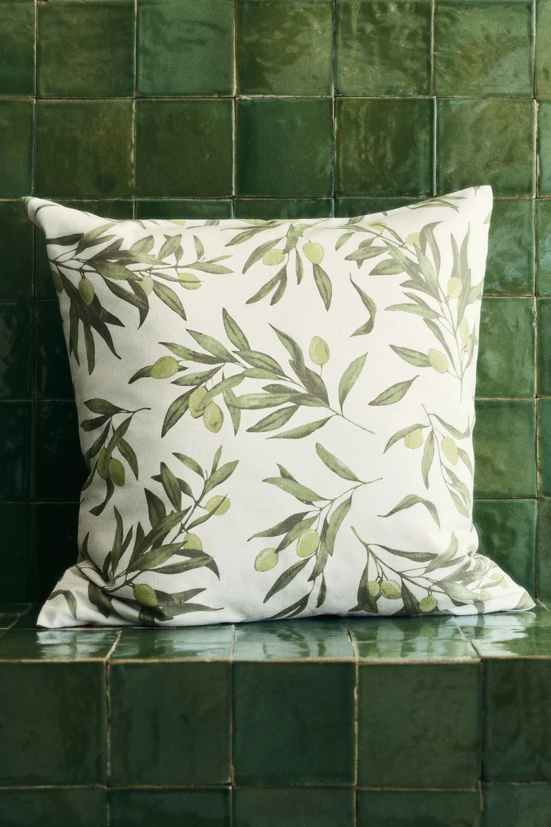 H&M Patterned cushion cover