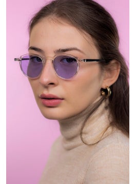 Focus On Wilson Crystal Purple Unisex Sunglasses  - Image 2