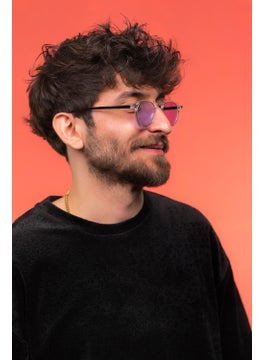 Focus On Wilson Crystal Purple Unisex Sunglasses  - Image 5