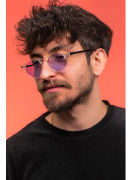 Focus On Wilson Crystal Purple Unisex Sunglasses  - Image 3
