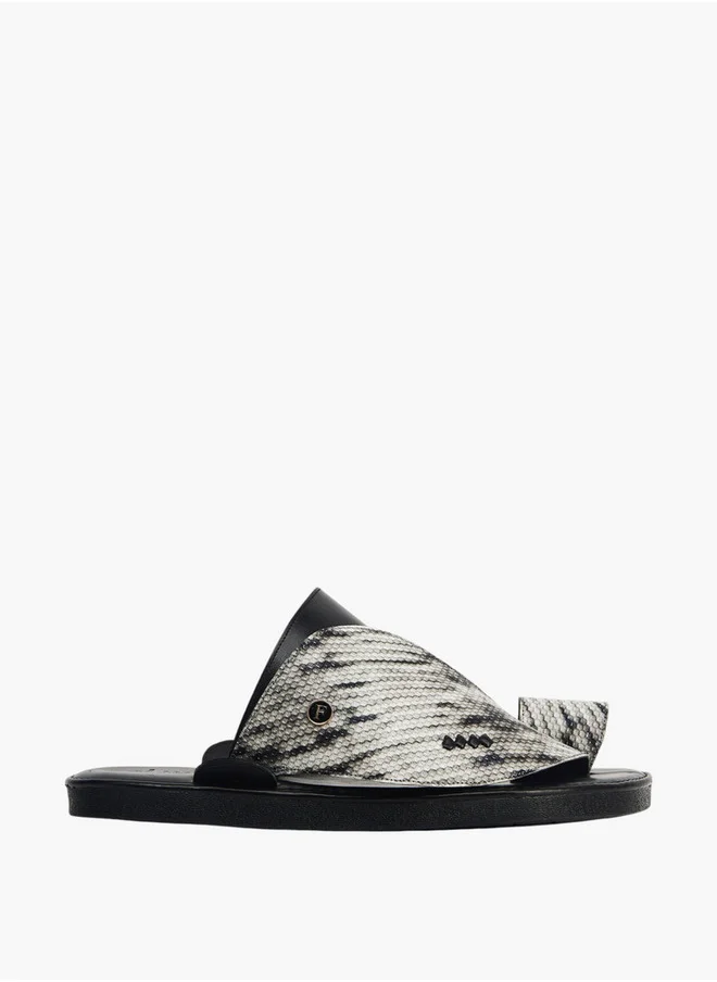 Al Waha Men's Arabic Sandals with Toe Loop - Ramadan Collection