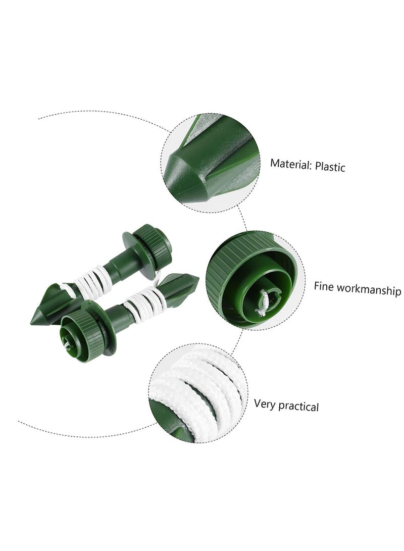 SYOSI Plant Self Watering Spikes Devices Adjustable Plant Watering Devices Drip Irrigation System with Slow Release Control Valve Switch  for Outdoor Indoor Plants Use 6 Pcs - Image 4