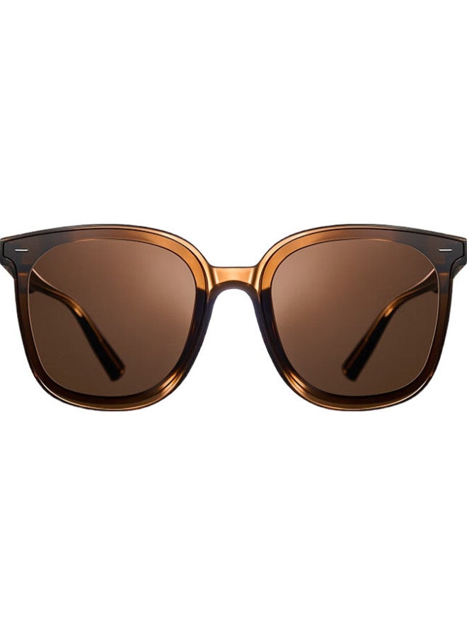 MIJIA Xiaomi Foldable Polarized Square Sunglasses For Men And Women, Driving Sunglasses, Uv Protection, Ultra-Light Eyewear, Amber Brown - Image 2