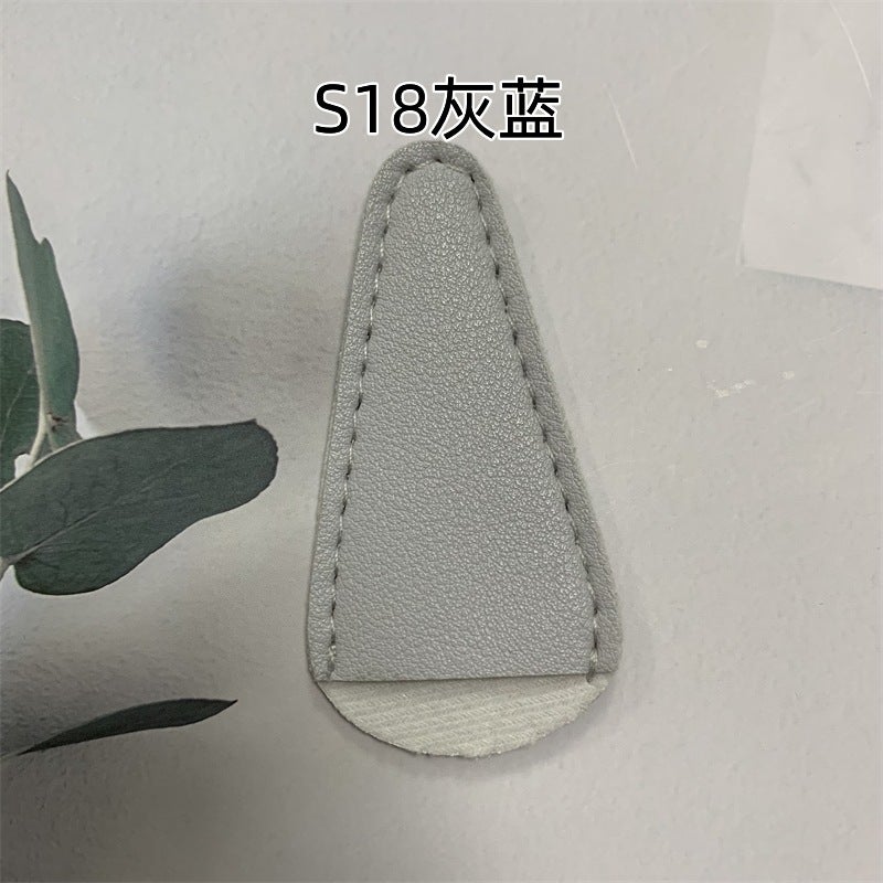 Fashion Beauty Cutters Large Small Size Protective Case Thickened Storage Case 12 Color Printable Logo Eyebrow Cutters Makeup Cutters Leather Case - Image 1
