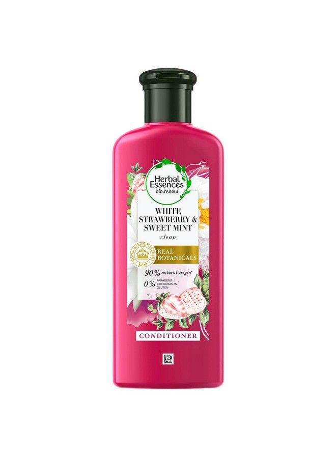 Herbal Essences White Strawberry & Sweet Mint Conditioner For Cleansing And Volume No Paraben No Colorants 240 Ml - Image 1