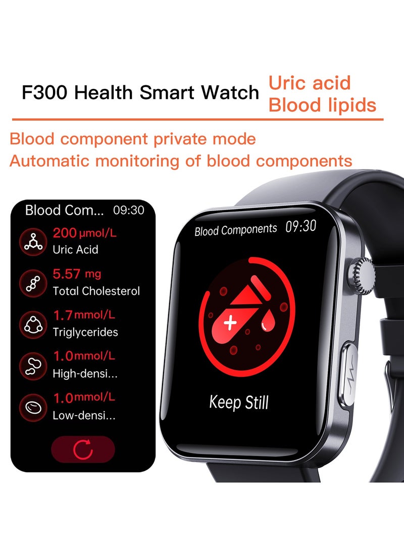 Healthy Smart Watch, Waterproof Fitness Watch, Bluetooth Connection, Incoming Calls And Text Messages Reminding Business Smart Watch, Heart Rate Monitoring, Scientific Sleep, Men's Smart Watch, Smart Watch That Can Measure Blood Pressure And Blood Lipid Analysis, Women's Watch - Image 4