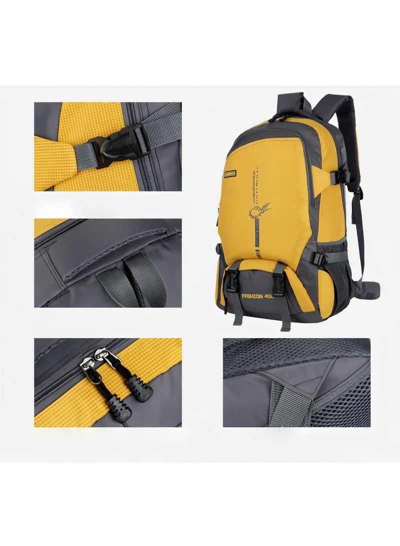 FLAMEHORSE Upgraded Outdoor Backpack Mountaineering Bag 45L Waterproof Backpack Men And Women Large Capacity Travel Backpack - Image 3