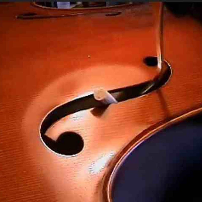 MoonEmbassy Violin Tool S Style Sound Post Setter, Violin Column Hook, Stainless Steel - Image 2