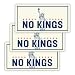 ULTRAVUTT 75x375 3PCS No Kings in America Since 1776 Bumper Sticker Statue of Liberty Bumper Political Sarcastic Sticker for Cars - Image 2