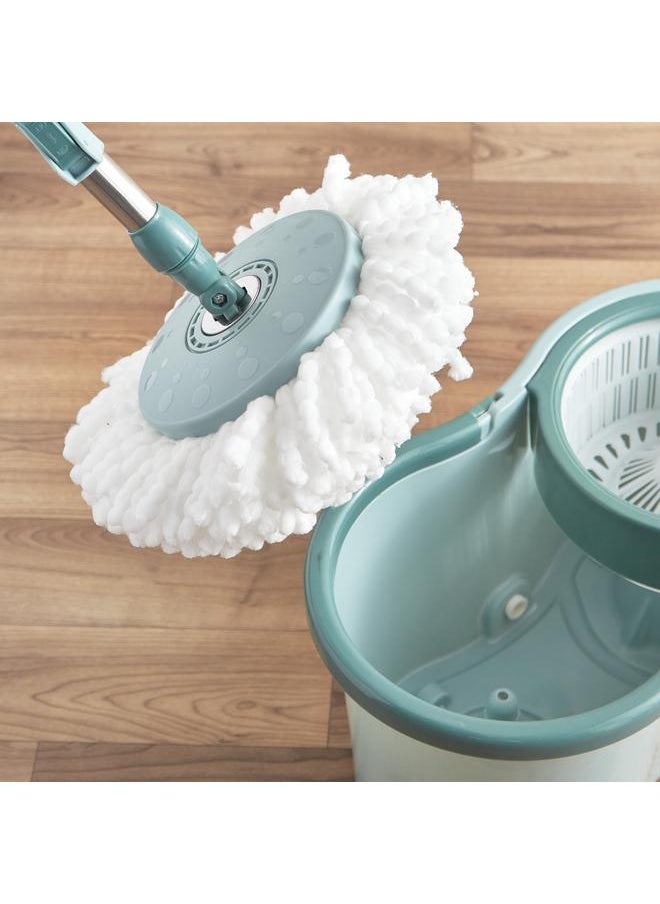 Easy Spin Mop Bucket With 2 Mop Head 8 L - pzsku/ZF288C6C919B47E59B6E4Z/45/_/1720281334/ea1303bc-b8e7-4742-9e43-7105343d2223