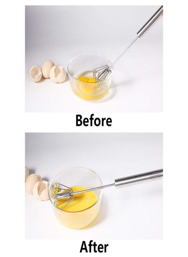 Cloudzy Egg Whisk Spring Rawai Handy Churner Manual Whisk Hand Valona Egg Beater Hand Blender Mixer Butter Milk Frother Maker Hand Push Whisk (1) - Image 4