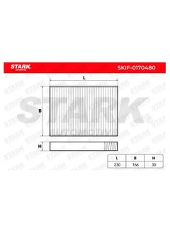 Stark STARK -  POLLEN / CABIN / AC FILTER FOR BMW  - Image 5