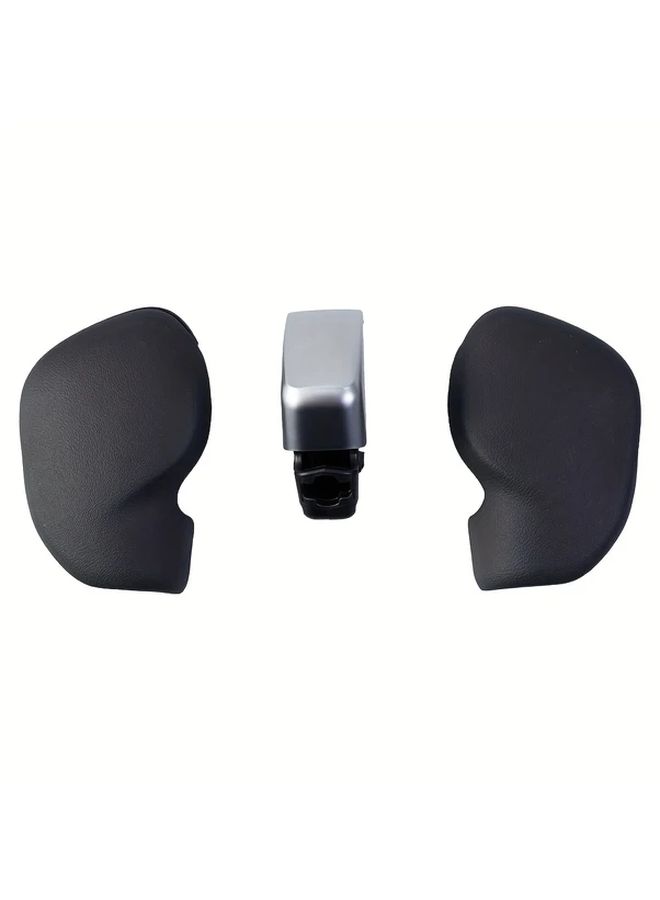Black Style 2 Car Gear Shift Knob Cover Cap for Renault Kadjar 2016 2021 Koleos 2017 2019 Megane 4 IV Interior Upgrade Durable Accessory - Image 3