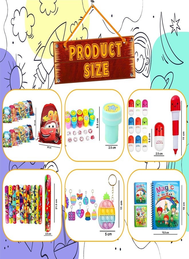 سنابترون هدايا سنابترون للأطفال - 60 قطعة، هدايا عيد ميلاد للأطفال، 10 مجموعات لكل مجموعة | هدايا بالجملة للأطفال من عمر 4 إلى 8 سنوات | هدية نافراتري كانيا بوجان | أفضل هدايا نافراتري/كانجاك للفتيات - Image 3