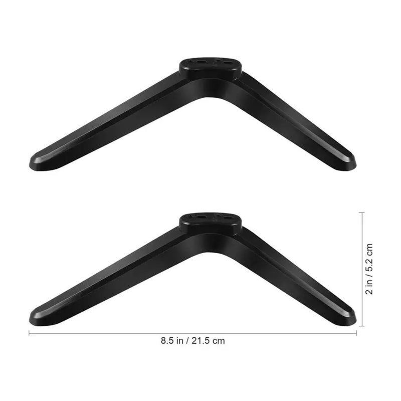 Black Replacement Leg Stabilizer Stand With Mounting Bracket Home Furniture Support - Image 3