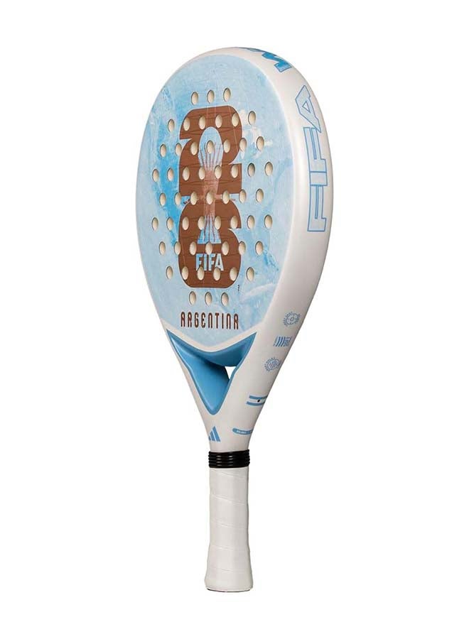 Adidas FIFA World Cup 2026 Argentina Edition Padel Racket with Lightweight Durable Frame, Comfortable Grip and Professional Performance Design for Competitive and Recreational Players - Image 4