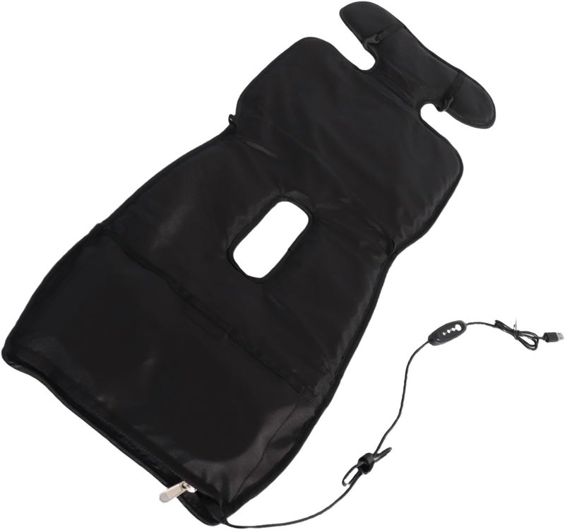 أنجريك Baby Stroller Cooling Cushion, No Strolling No Slip Cooling Pad with 2 Fans Easy Clean for Outdoor (Black) - Image 1