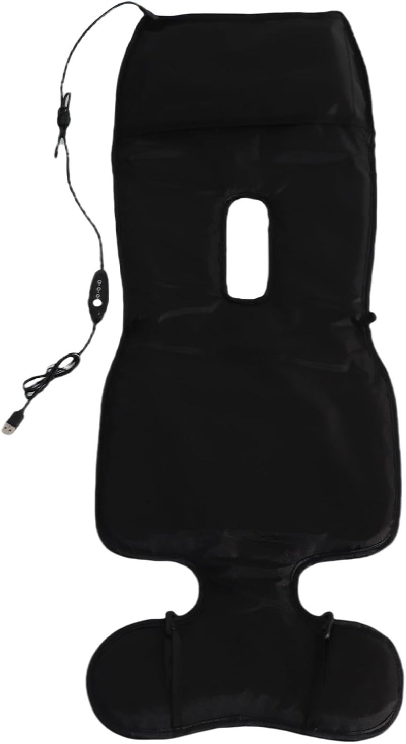 أنجريك Baby Stroller Cooling Cushion, No Strolling No Slip Cooling Pad with 2 Fans Easy Clean for Outdoor (Black) - Image 5