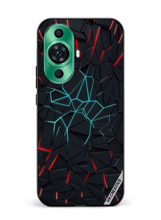 VR CREATIVE Protective Case Cover For Huawei nova 11 Pro Abstracts Design Multicolour - Image 1