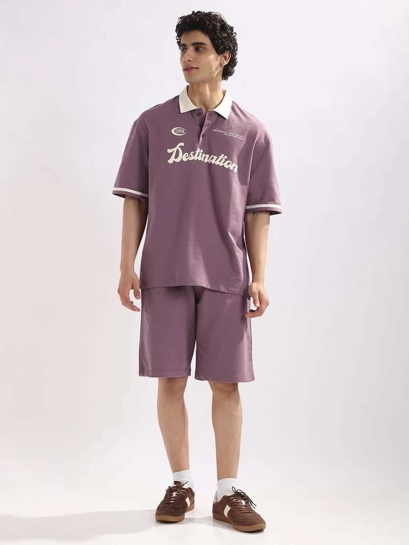 نوبيرو طقم رجالي عنبي من نوبرو