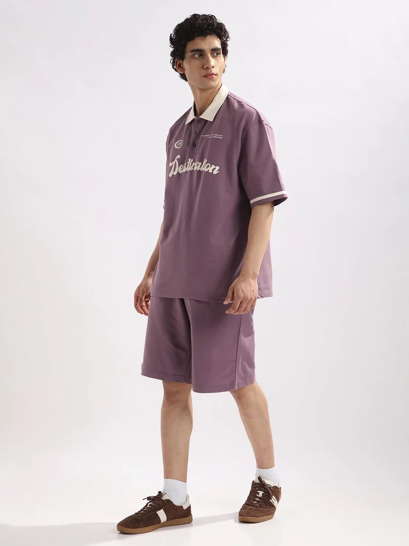 Nobero  NOBERO Men Grape Co-ord Set for Men for Men | Best Price UAE